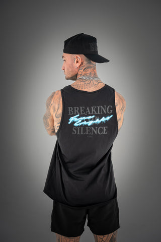 BREAK THE SILENCE SINGLET | EDITION 1.0 ONYX BLACK