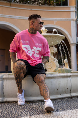 NEVER WALK ALONE CULTURED TEE | EDITION 2.0  BUBBLEGUM PINK
