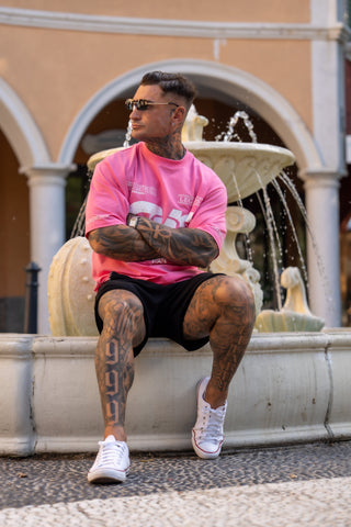 NEVER WALK ALONE CULTURED TEE | EDITION 2.0  BUBBLEGUM PINK