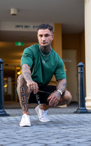 THE LEGEND TEE | EDITION 2.0  NOIR GREEN