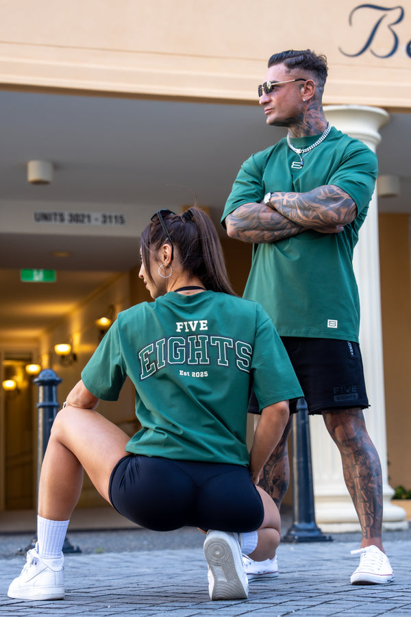 THE LEGEND TEE | EDITION 2.0  NOIR GREEN - FINAL RUN