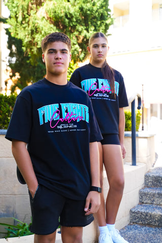 COMMON GROUND TEE | BLACK / GREEN