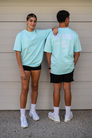 NEVER WALK ALONE CULTURED TEE | EDITION 3.0 SOFT BLUE
