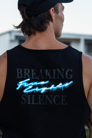 BREAK THE SILENCE SINGLET | EDITION 1.0 ONYX BLACK