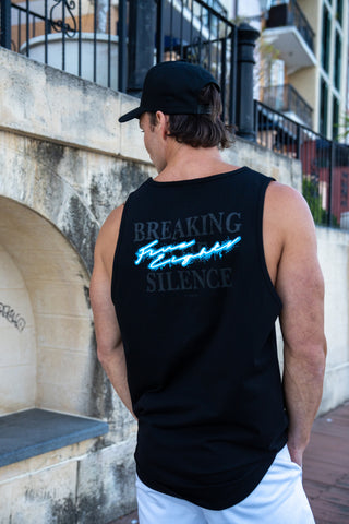 BREAK THE SILENCE SINGLET | EDITION 1.0 ONYX BLACK