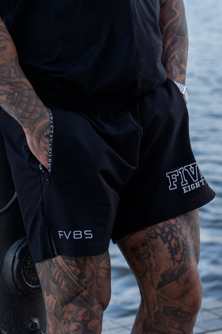 SOLIDARITY QUICK DRY SHORTS | BLACK