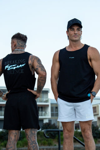 BREAK THE SILENCE SINGLET | EDITION 1.0 ONYX BLACK