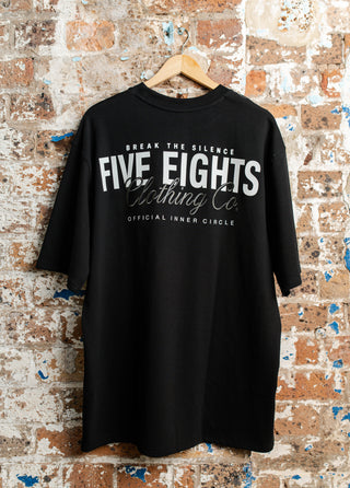 THE CHECK-IN TEE | BLACK / GREY