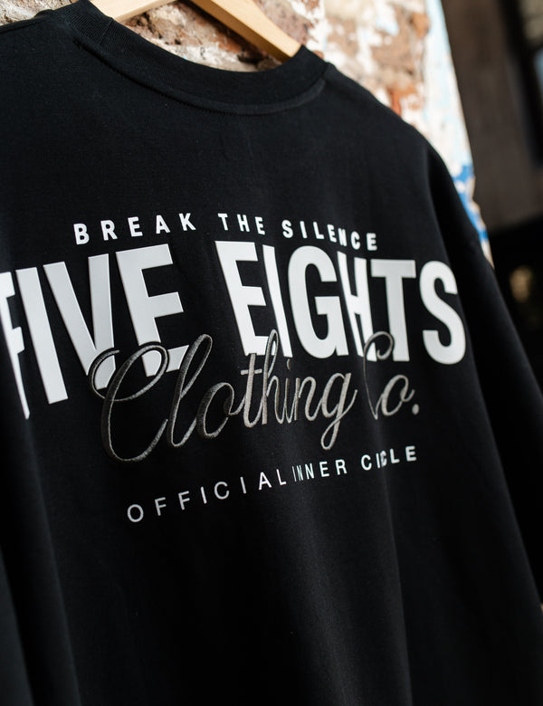 THE CHECK-IN TEE | BLACK / GREY