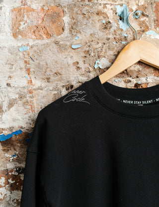 THE CHECK-IN TEE | BLACK / GREY