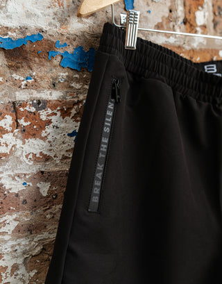 THE RECOVERY QUICK DRY SHORTS | BLACK