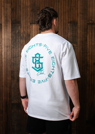 ORIGIN TEE | WHITE / GREEN