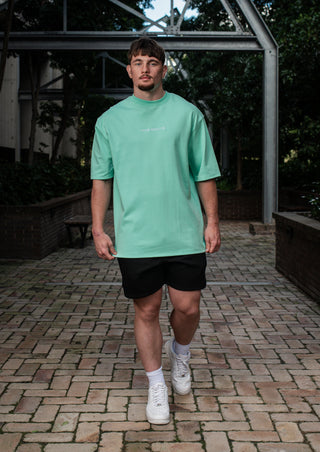 NEVER WALK ALONE CULTURED TEE | EDITION 4.0 SAGE MIST