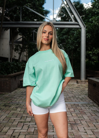 NEVER WALK ALONE CULTURED TEE | EDITION 4.0 SAGE MIST