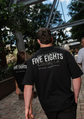 THE CHECK-IN TEE | BLACK / GREY