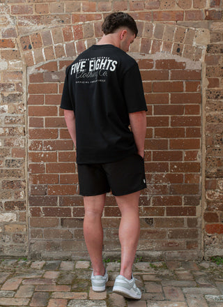 THE CHECK-IN TEE | BLACK / GREY