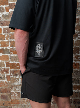 THE RECOVERY QUICK DRY SHORTS | BLACK