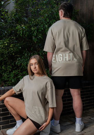 THE COMEBACK TEE | SMOKED TAUPE