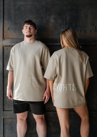 THE COMEBACK TEE | SMOKED TAUPE