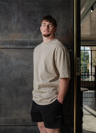 THE COMEBACK TEE | SMOKED TAUPE