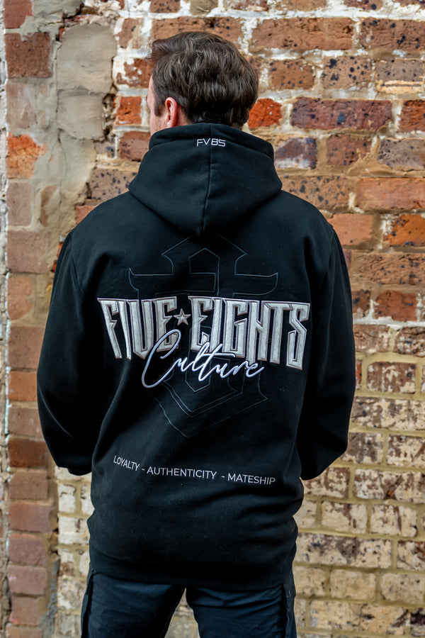THE ENFORCER HOODIE 2.0 | BLACK / TAN