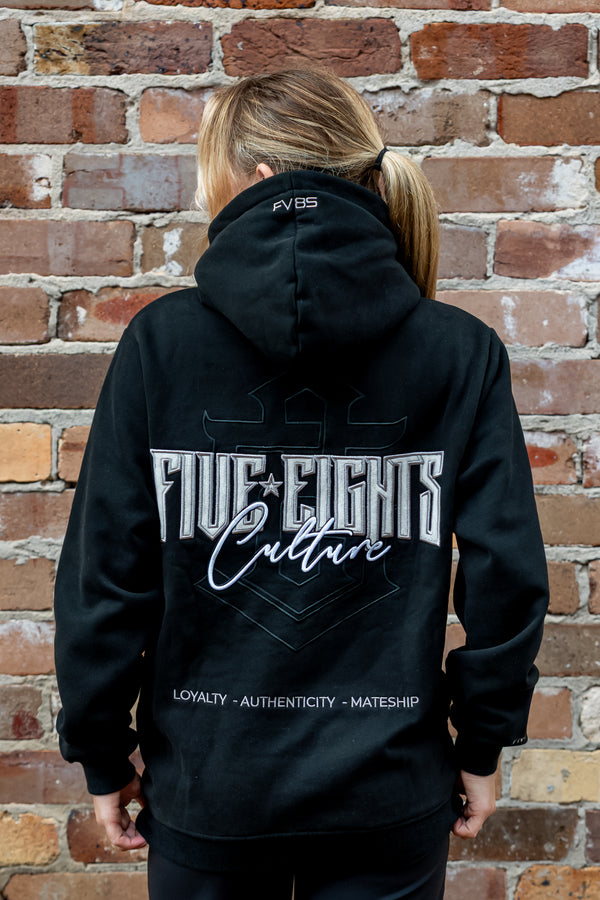 THE ENFORCER HOODIE 2.0 | BLACK / TAN