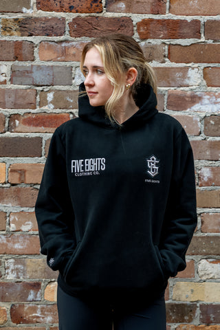 THE ENFORCER HOODIE 2.0 | BLACK / TAN