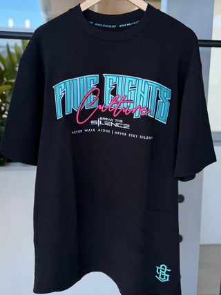 COMMON GROUND TEE | BLACK / GREEN