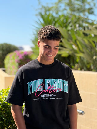 COMMON GROUND TEE | BLACK / GREEN