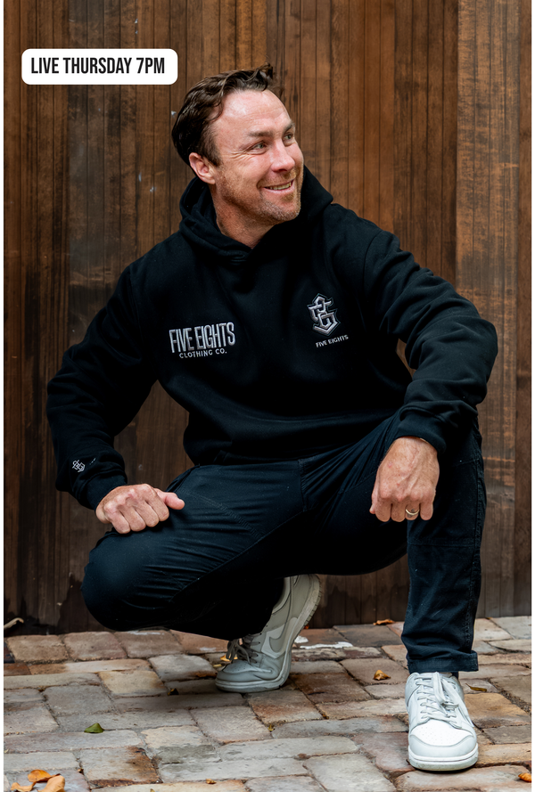 THE ENFORCER HOODIE 2.0 | BLACK / TAN