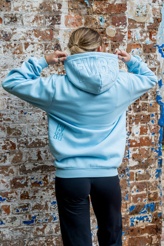 FRONTLINE HOODIE | BABY BLUE