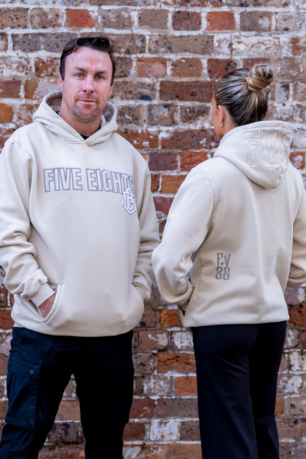 FRONTLINE HOODIE | TAUPE